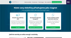 Desktop Screenshot of elektrina.cz