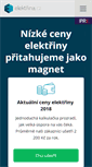 Mobile Screenshot of elektrina.cz